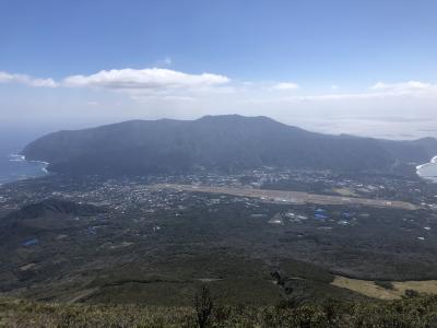 4・6歳連れ、サウジアラビアの代わりに八丈島突発旅行