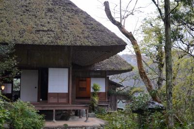 20200328-3 大洲 雨の中の臥龍山荘 → 大洲神社 → おはなはん通り