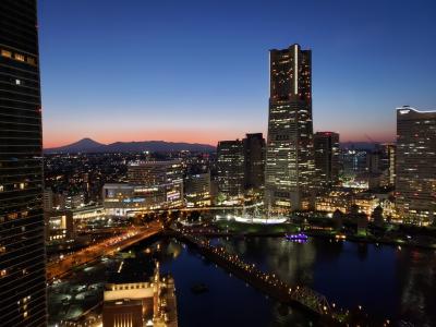 はじめての神奈川 ANAマイルで行く横浜 鎌倉 ホテルの部屋から富士山が見えた!