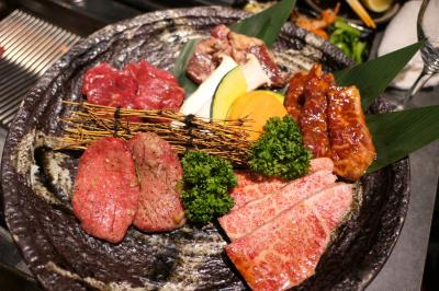 吉祥寺の焼肉屋で愛犬と一緒に焼き肉パーティー♪