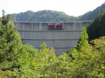 2019年10月6日：ダムカード収集-44 ＆ 中部道の駅SR-13 岐阜東部編 (中編) 「高根第一ダム」「道の駅　飛騨街道なぎさ」他3駅