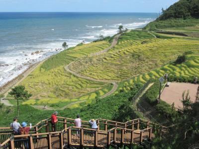 奥能登「輪島の朝市」＆「白米千枚田」＆「福ヶ穴」を巡る