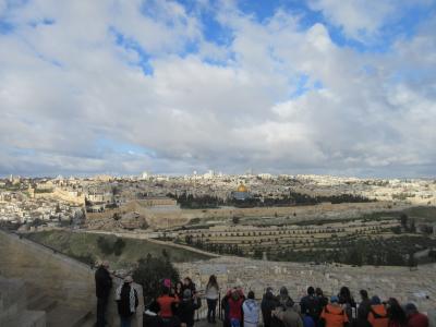 冬のヨルダン、イスラエル8日間の旅　(10)　エルサレム～国境