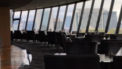 ホテル ニューオータニ VIEW & DINING THE SKY お昼のビュッフェ。