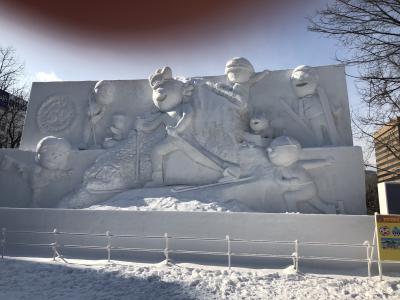 札幌雪まつりとグルメ旅