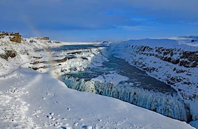 アイスランドのゴールデンサークルと氷河の青い洞窟(アイスケーブ）：One Worldで世界一周（５）