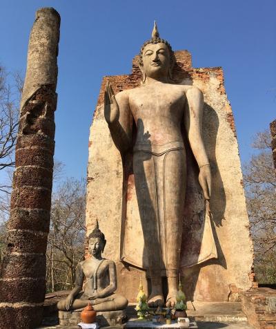 タイ旅行６日目：スコータイ遺跡公園城壁の西エリアと北エリア巡り～飛行機でバンコクへ