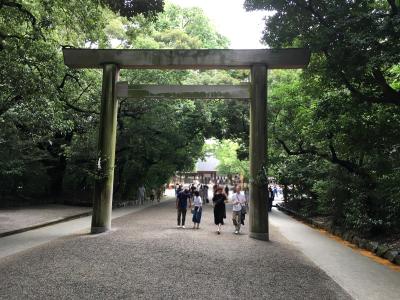 必勝祈願へお参りの旅。