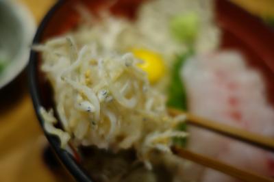 20200418 鹿児島 ちりめん・しらす専門店「凪」、しらす・えびす丼、生しらす