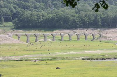 北海道旅行記２０１９年夏（４）士幌線廃線跡巡り・アーチ橋・幌加編