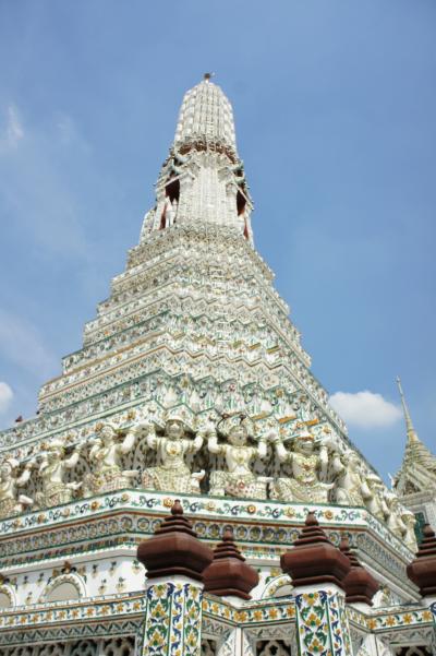 カンボジア シェムリアップ&amp;タイ バンコク (13) バンコク ワット巡り③ ワット･アルン