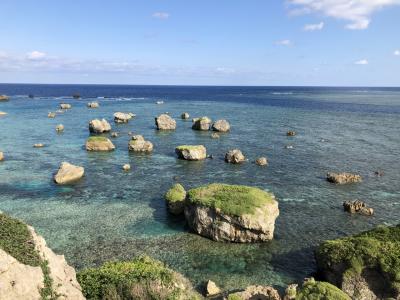 2020年お正月沖縄宮古島～来間島宮古島の風が吹き抜ける丘の宿またたびや～♪楽園の果実ジェラード♪