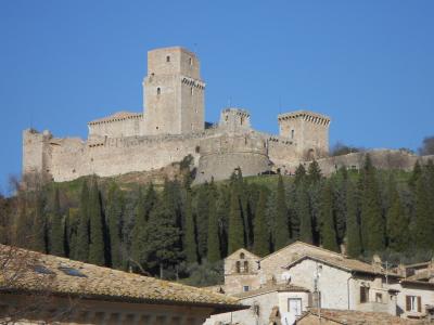 イルミネーションの季節のイタリア旅2019-20～⑪中世の街並みアッシジ街歩き(2)