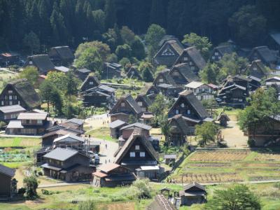 2019年10月7日：ダムカード収集-45 ＆ 中部道の駅SR-14 岐阜北西部編 (その2) 「道の駅　白川郷」 そして白川郷を散策