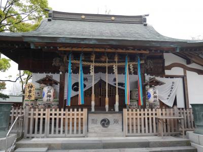 ４月の松戸神社☆源平うどん☆2020/04/22