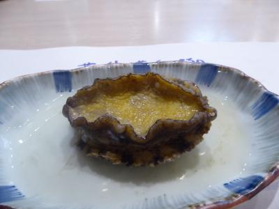 家族旅行2019秋6,灯台・岬の宿”いじか荘”(三重県鳥羽市)の鮑