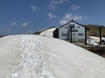 国立公園大山夏山登山道　2020.4.28