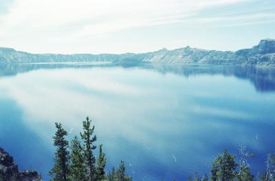 Crator Lake, The Pinnacles, and Mt. Shasta, 1979.