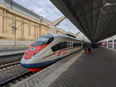 ロシアの高速鉄道・サプサン号 サンクトペテルブルク→モスクワ 旅行記