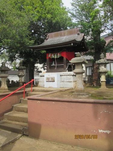 柏市の高田・小松翁稲荷神社・兼務社（２０－１）・石仏