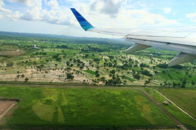 恭喜發財！2歳娘と旧正月旅18★ガルーダインドネシア国内線利用　ロンボク島からジャカルタへ