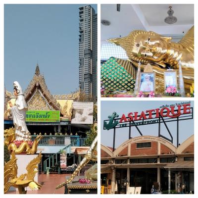 ASIATIQUE ，Wat Worachanyawat＆RUNGAROON THAI MASSAGE