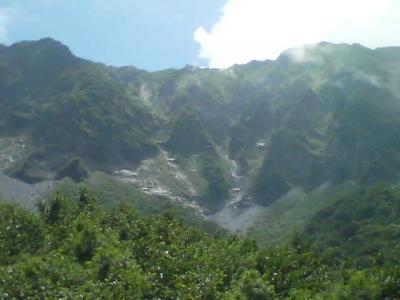 大山と松江