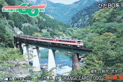 オレンジカードで振り返る高山本線・紀勢本線・関西本線