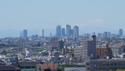 大高緑地公園から御岳山が見えました。