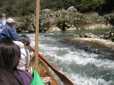 2007年　京都旅行記３：保津川下り