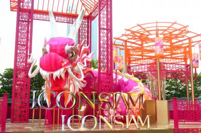 2歳児とバンコク2週間12★たまには観光？サトーンからボートに乗ってアイコンサイアムへ！　～イムちゃん・アイコンサイアム～