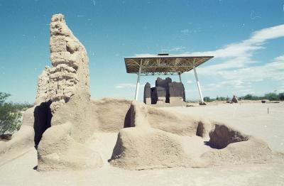 Casa Grande Ruins, Saguaro, San Xavier Mission, 1979.
