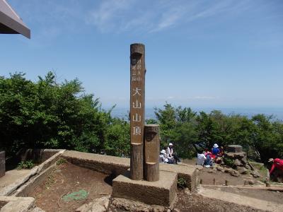 大山登山(3)(神奈川県) ８年振りに登る