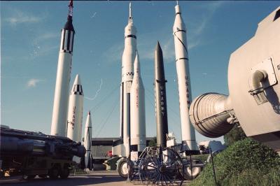 Alabama Space and Rocket Center, Huntsville, AL, 1979.