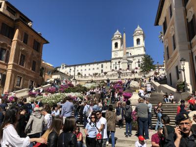 熟年夫婦イタリア・コートダジュール１カ月の旅④ 旅行5日～６日目　(ローマ４～5日目)