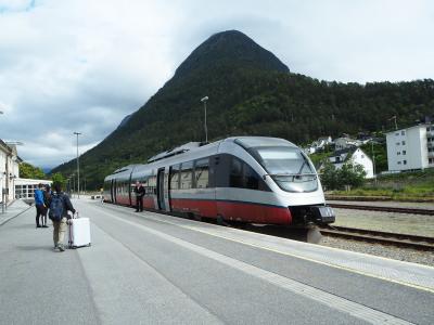 ノルウェー７泊９日の旅⑦ガイランゲル～オンダルスネス（ラウマ鉄道）編