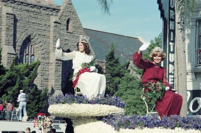 The Rose Parade, Pasadena, 1 January 1980.