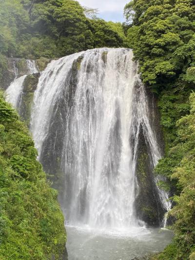 豪雨のあとの龍門滝