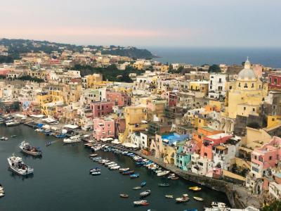 夏の南イタリア一人旅-1　ちょこっとだけプローチダ島