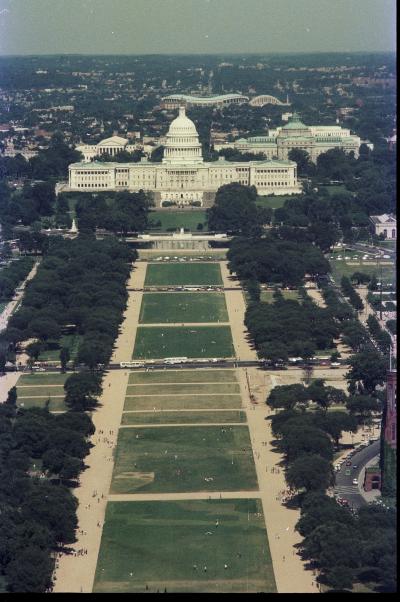 パンナム スライド&amp;オーディオ都市ガイド ワシントンD.C. Washington DC Pop-Up Map by VanDam - Patented, laminated