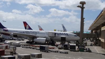 HAWAIIAN & JAL & ANA