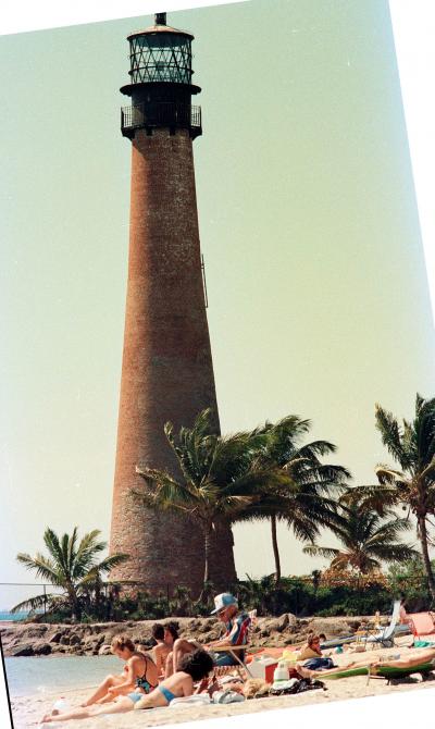 West Palm Beach, Miami Beach and Key Largo, 1986.