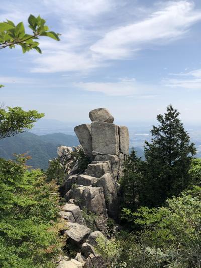 湯の山温泉に1泊して　御在所へ登山　2日目