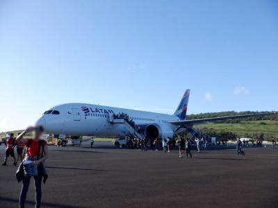 LATAM航空　ラパス～サンチアゴ～イースター島～イグアス搭乗記