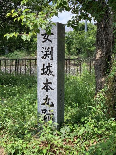 女渕城跡と御霊神社　前橋市粕川町女渕