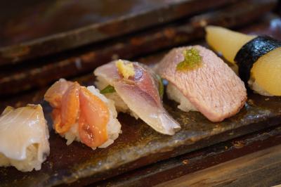 20200605-1 大阪 ゑんどう寿司で、上まぜ5枚目に挑戦？