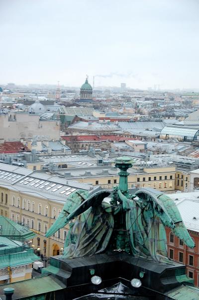 初めてのロシア旅行 (6日目　サンクトペテルブルグ　イサーク大聖堂と街歩き）