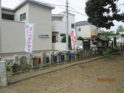 我孫子市の緑・香取神社・石仏