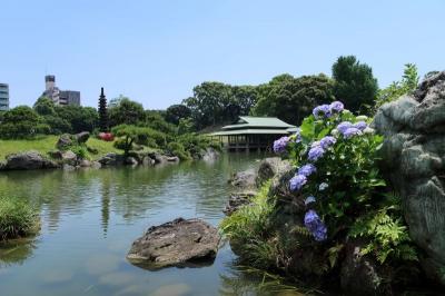 梅雨入り直前の清澄庭園