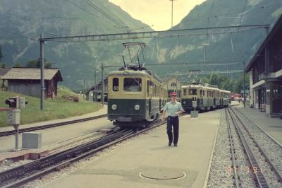 《メモリー》1997年7・8月　海外出張扱いで行くスイス【その３】　グリンデルワルド付近での５日間